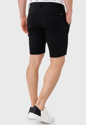 INDICODE JEANS Regular Shorts 'Aalborg' in Schwarz