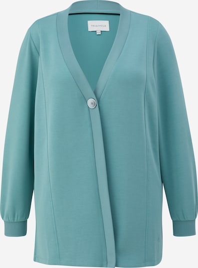 TRIANGLE Gebreid vest in de kleur Turquoise, Productweergave