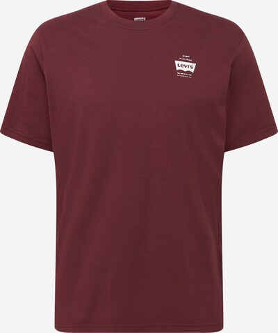 LEVI'S T-Shirt en lie de vin / blanc, Vue avec produit