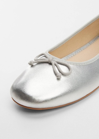 MANGO KIDS Ballerina 'Gigi' värissä hopea