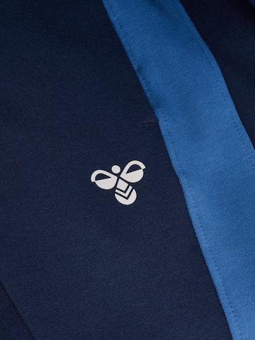 Effilé Pantalon 'Essen' Hummel en bleu