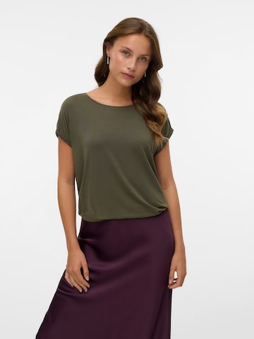 Tricou 'VMAVA' de la VERO MODA pe verde: față