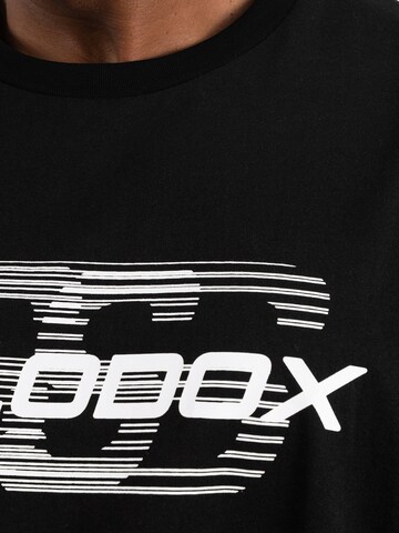 Smilodox Oversize T-Shirt Lyam in Schwarz