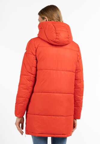 DreiMaster Maritim Winterparka in Rot