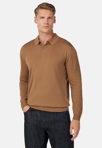 Boggi Milano Shirt in Brown: front