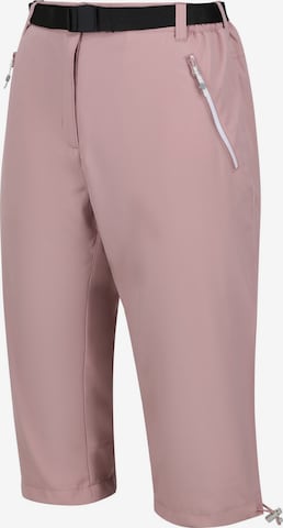 REGATTA Regular Outdoor Pants 'Xert' in Pink
