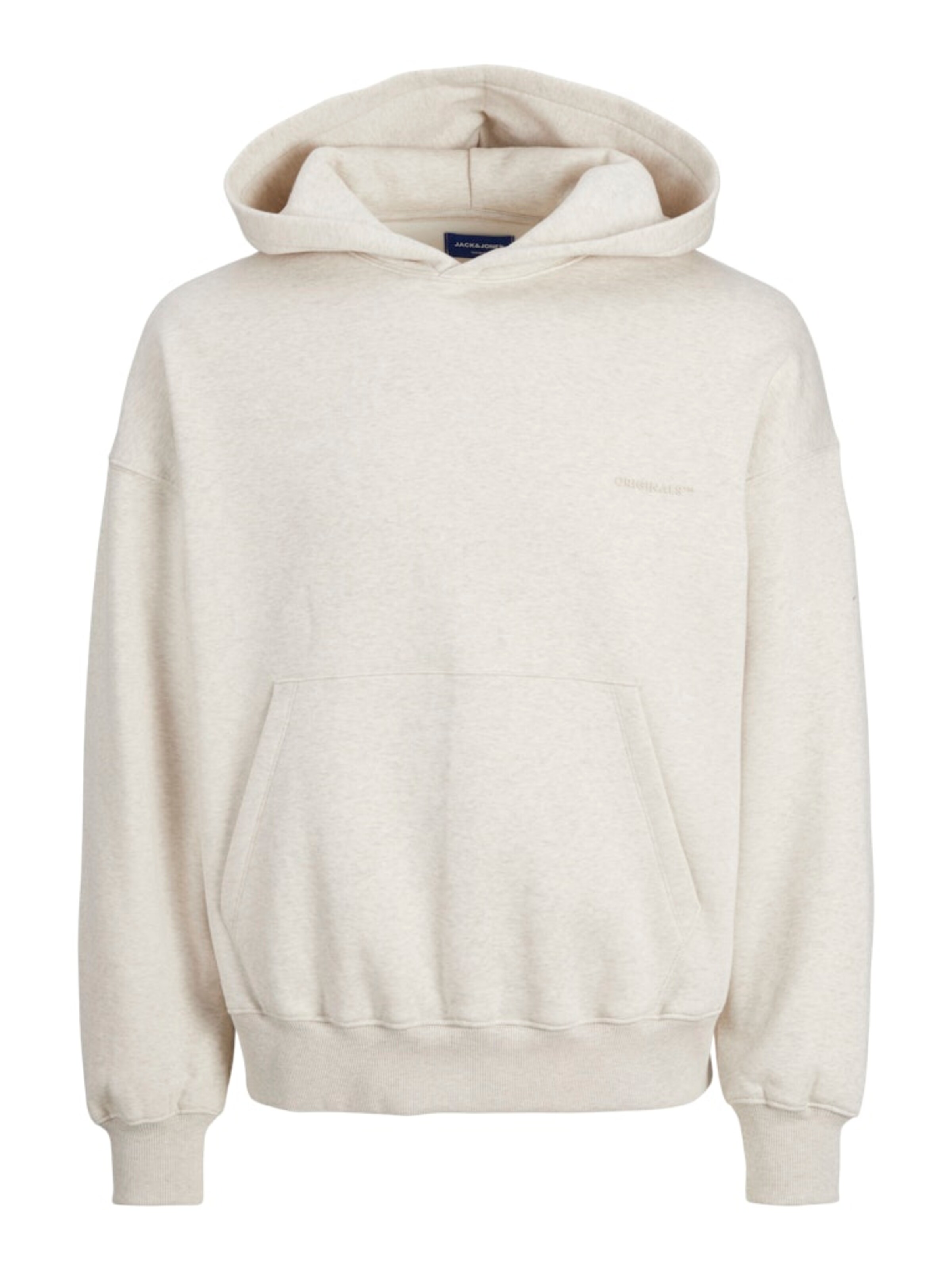 JACK & JONES Sweatshirt 'JORRIDGEWOOD' in Beige: Vorderseite
