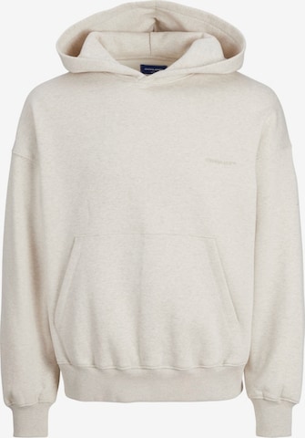 JACK & JONES Sweatshirt 'JORRIDGEWOOD' i beige: forside