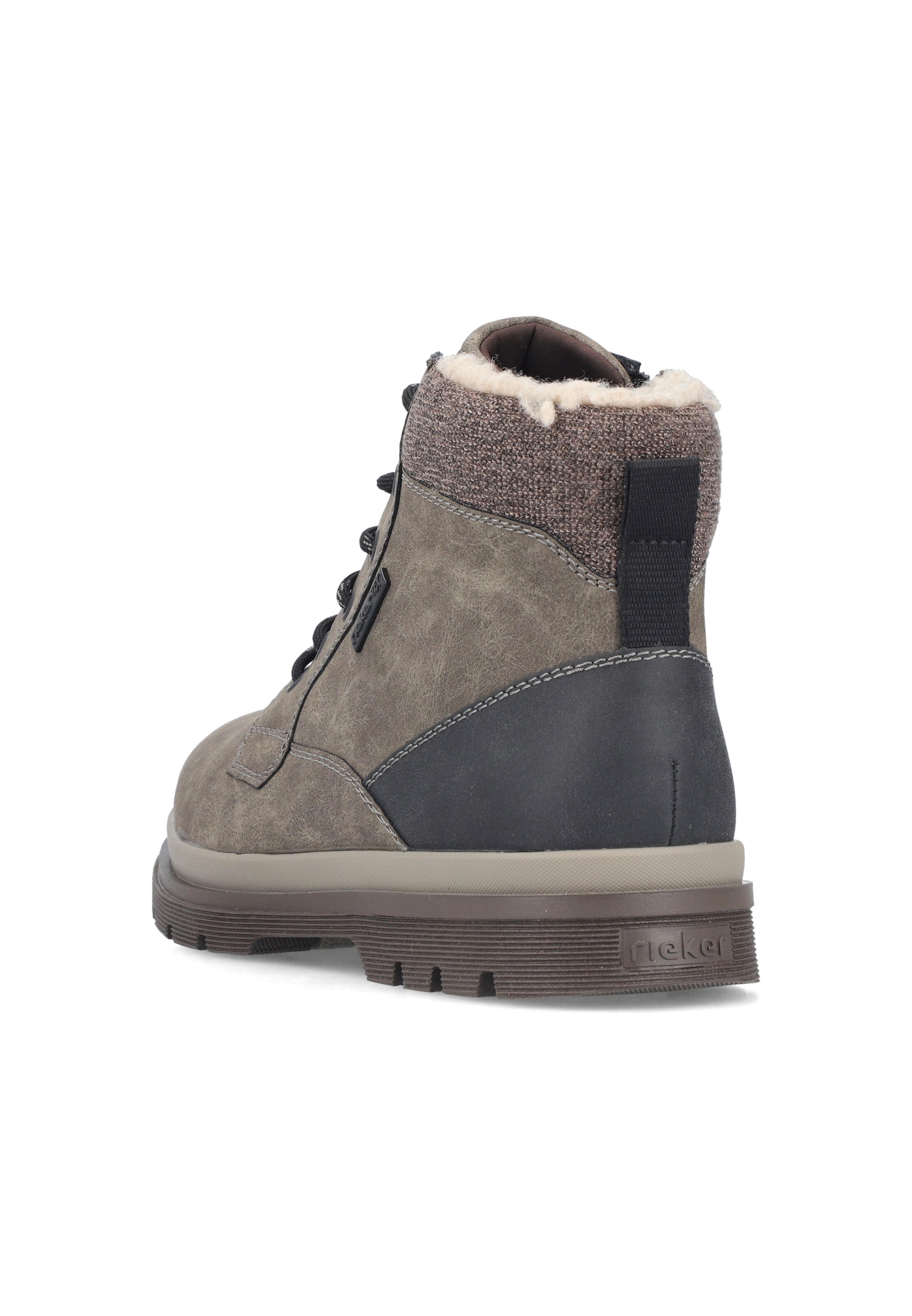 Rieker Schnürboots in Grau