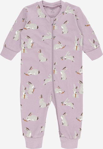 Pyjama Lindex en violet : devant