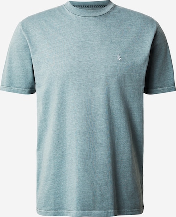 Volcom - Camiseta 'SOLID STONE' en azul: frente