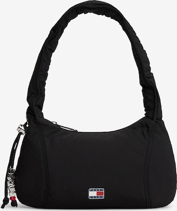 Tommy Jeans - Bolso de hombro en negro: frente
