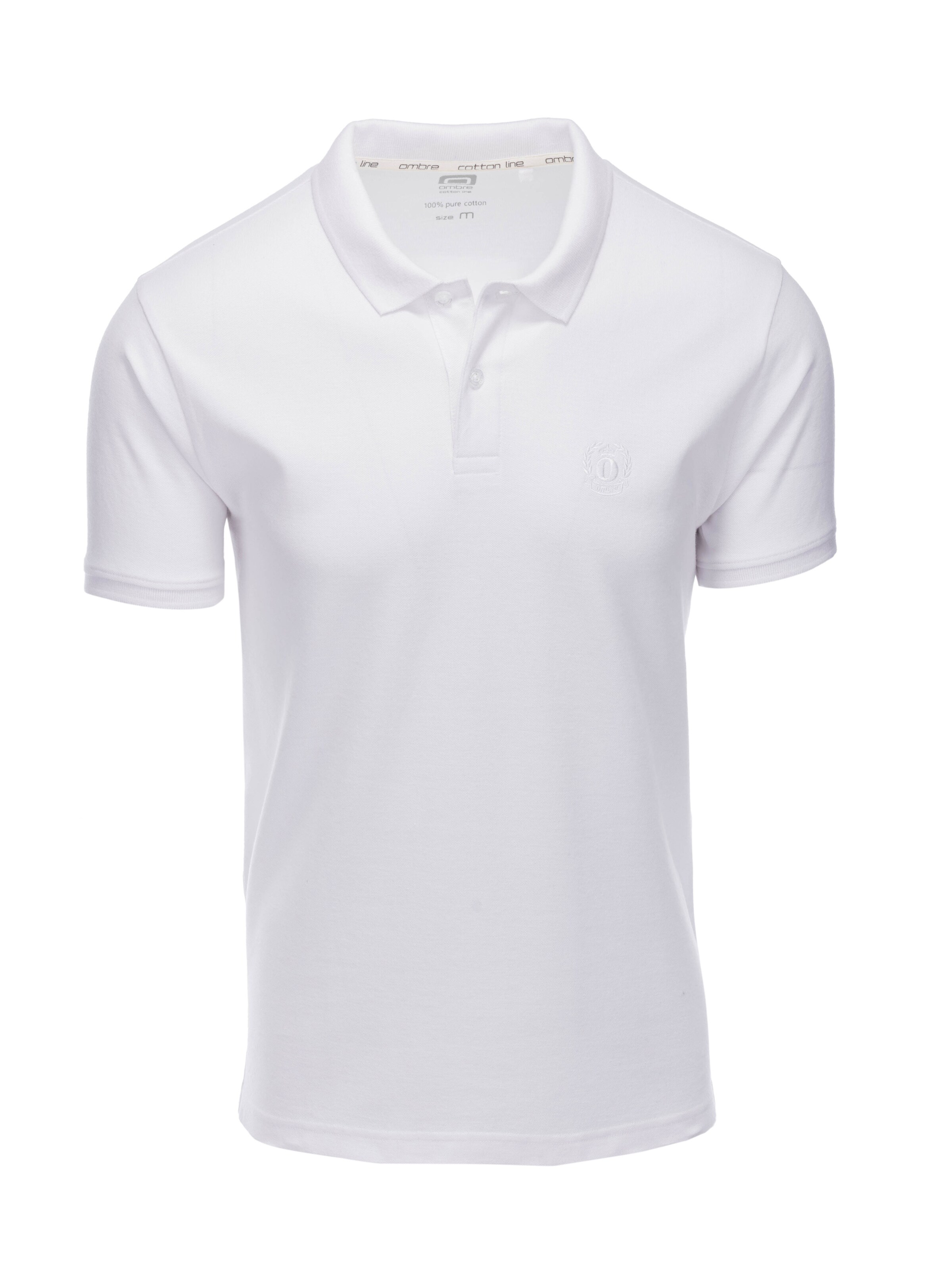 T-Shirt 'S1374' Ombre en blanc : devant