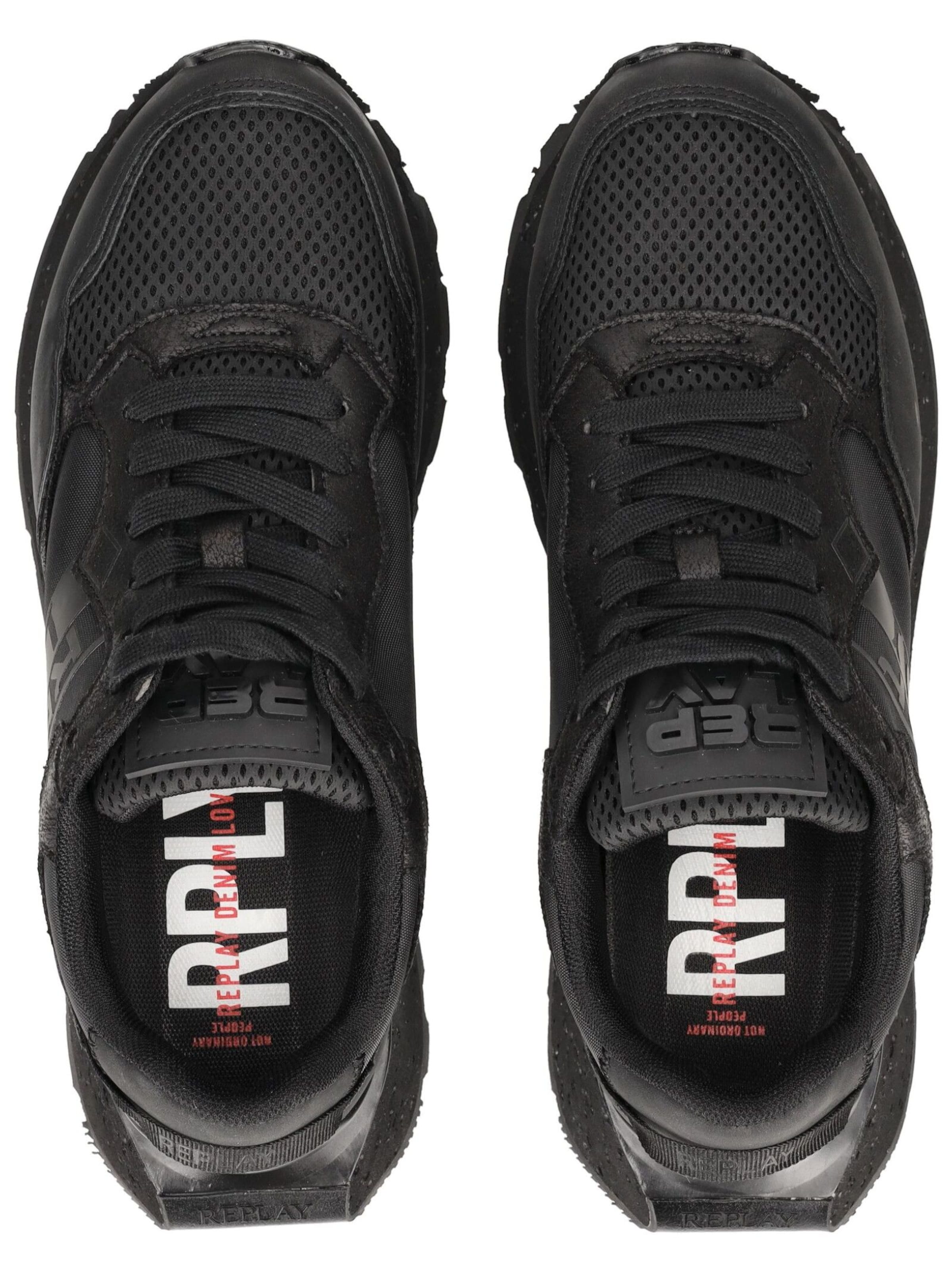 Baskets basses REPLAY en noir