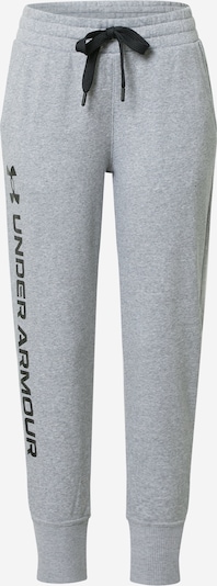 UNDER ARMOUR Sportbyxa 'Rival' i grå / svart, Produktvy