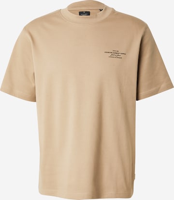 JACK & JONES Shirt 'Blachad' in Beige: front