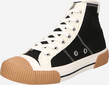 The Kooples Sneakers hoog in Zwart: voorkant