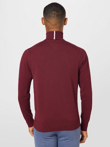 TOMMY HILFIGER Pullover in Rot