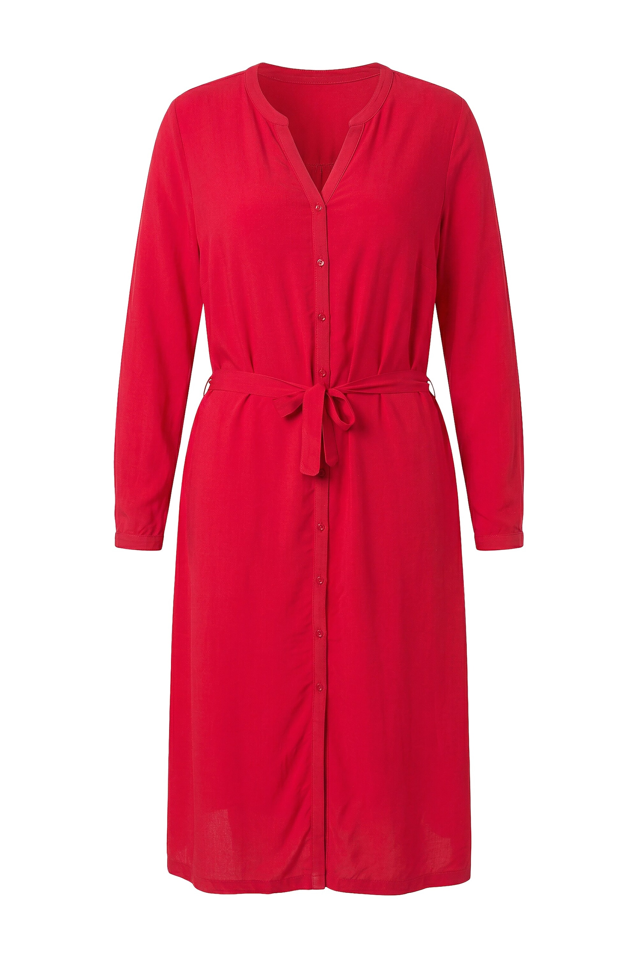 MIAMODA Dress in Red: front