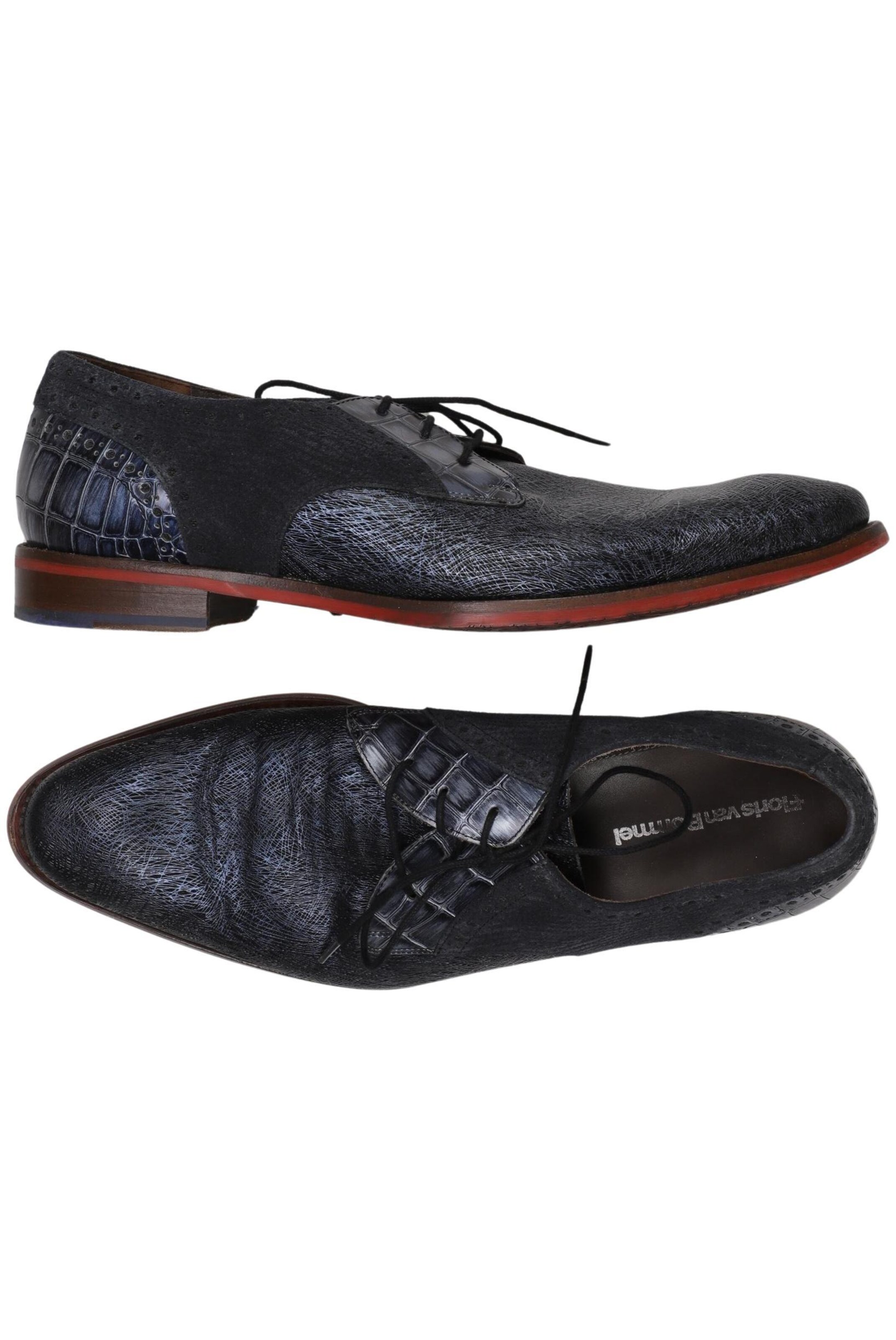 Floris van Bommel Flats & Loafers in 41 in Blue: front