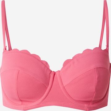 rožinė Hunkemöller Marškinėliai Bikinio viršutinė dalis: priekis
