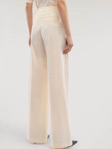 Wide Leg Pantalon Trussardi en blanc