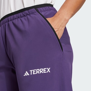 ADIDAS TERREX Regular Outdoorbroek 'Liteflex' in Lila