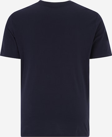 T-Shirt 'FOREST' Jack & Jones Plus en bleu