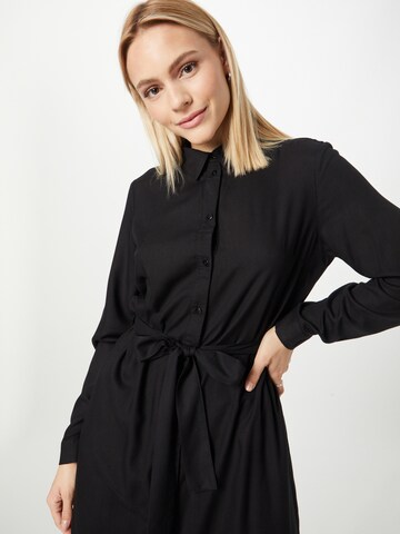 PIECES Shirt Dress 'Cammie' in Black