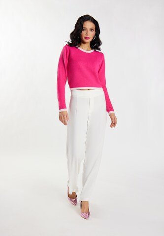 Pullover 'Paino' di faina in rosa