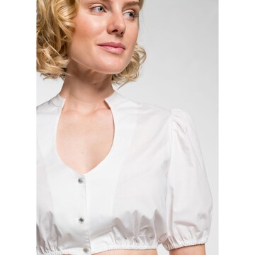 SPIETH & WENSKY Traditional blouse 'Essen' in Beige