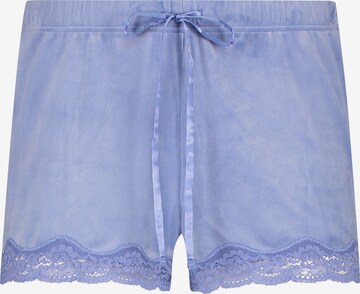 Shorty Hunkemöller en bleu : devant