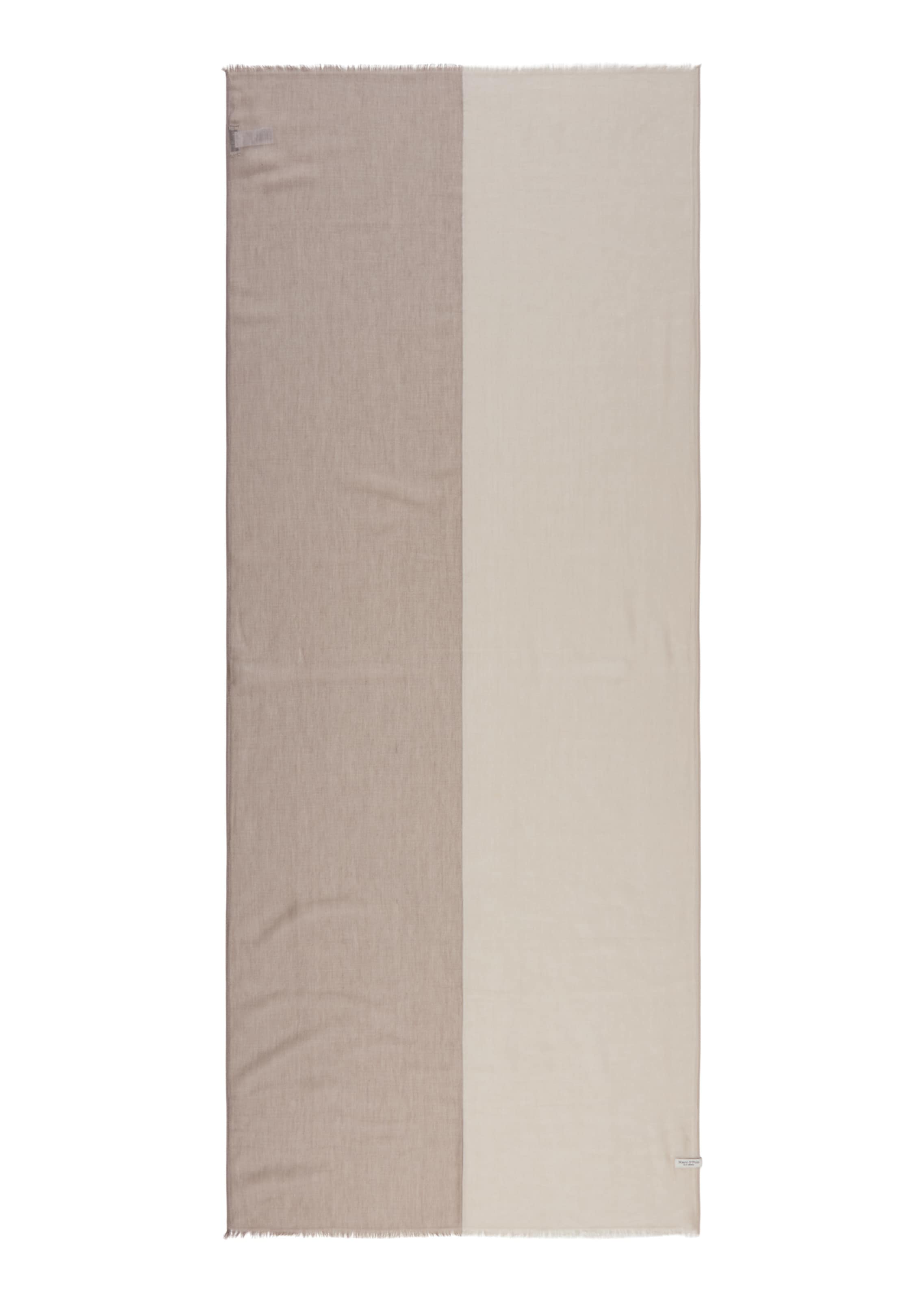 Marc O'Polo Schal in Beige: Vorderseite