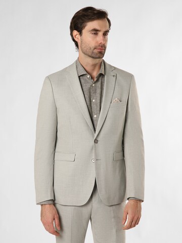 Coupe slim Veste de costume ' Brixdon ' Finshley & Harding London en beige : devant