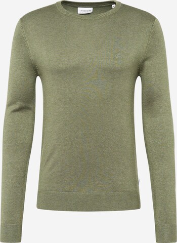 Lindbergh Regular Fit Pullover in Grün: predná strana