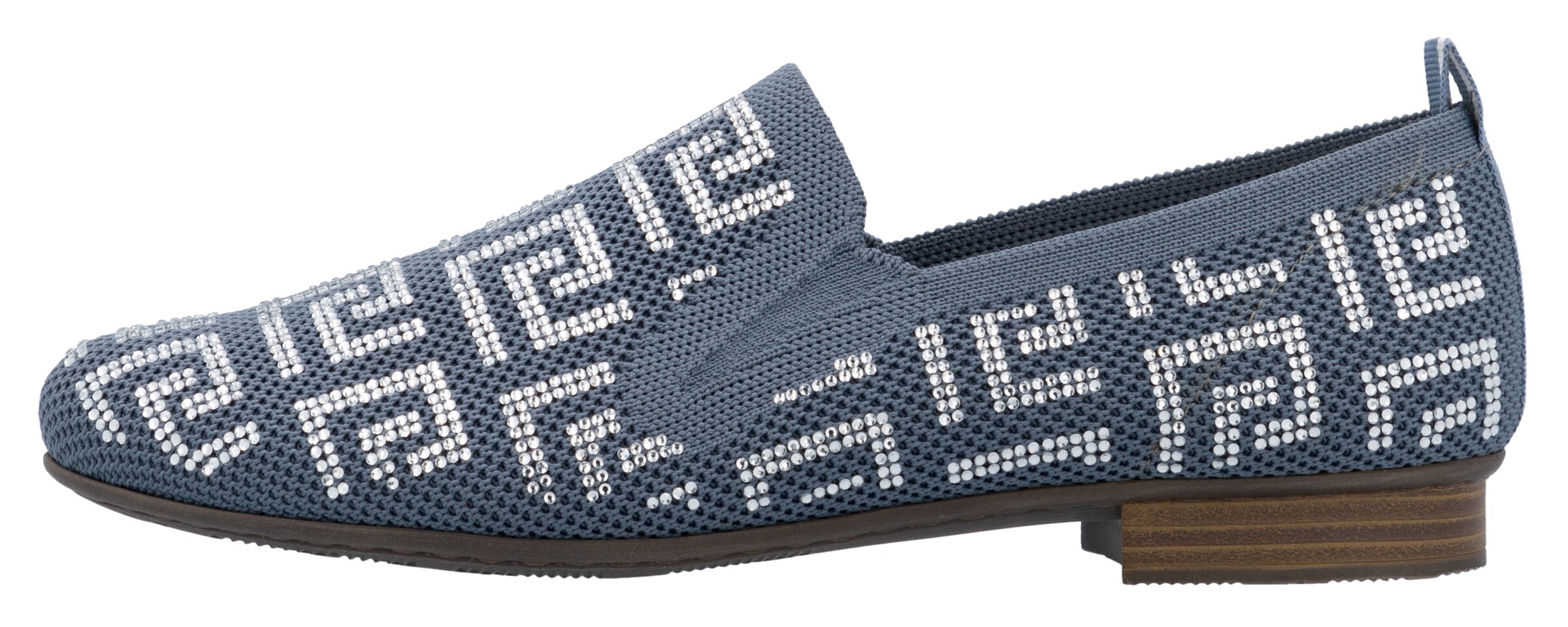 Rieker Classic Flats in Blue