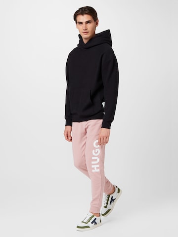 HUGO Red Tapered Pants 'Dutschi' in Pink