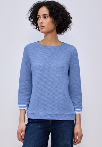 STREET ONE Shirt in Blue: front