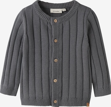 Cardigan Lil'Atelier en gris : devant