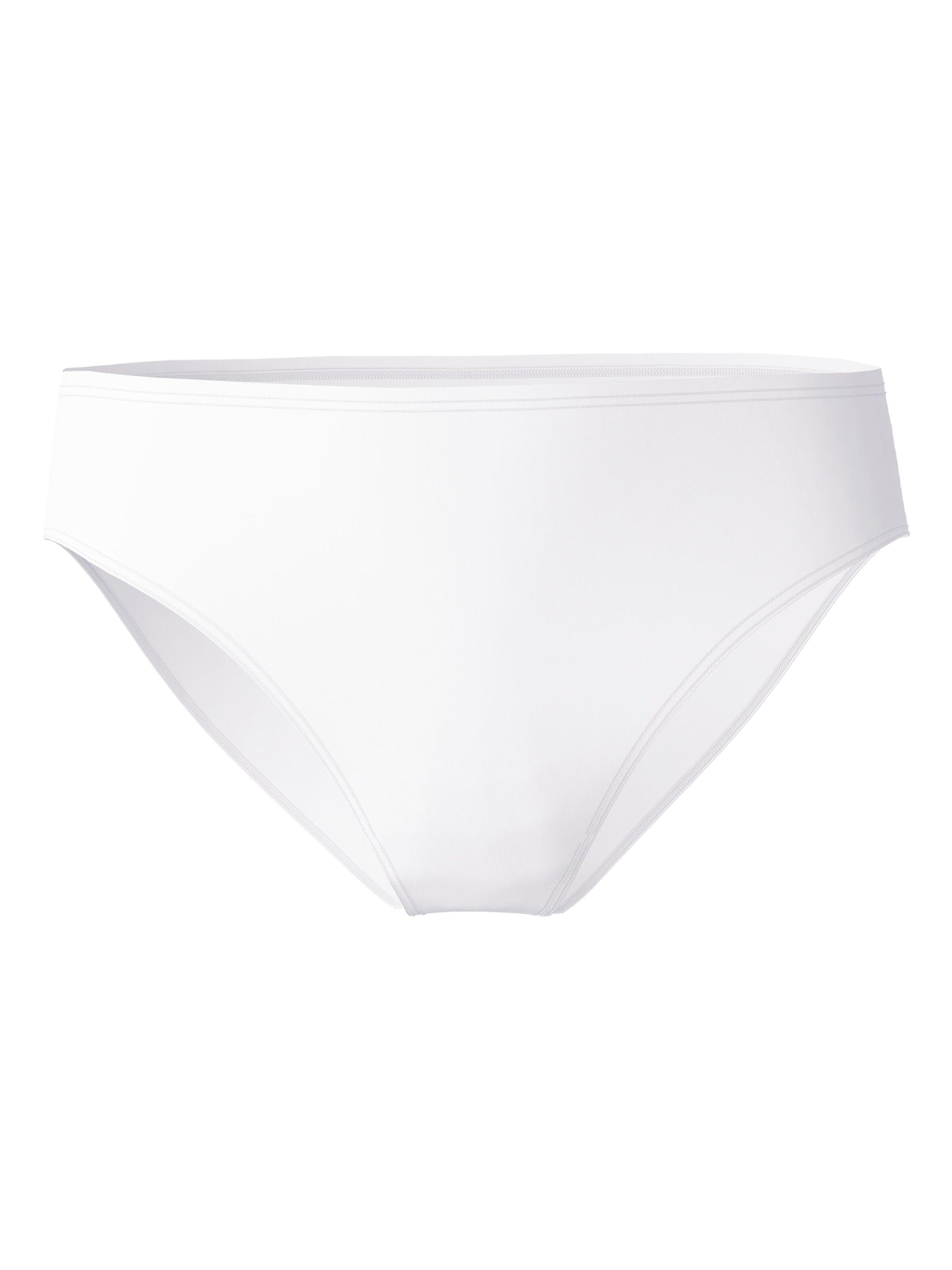 Slip 'Essential Cotton' di CALIDA in bianco: frontale