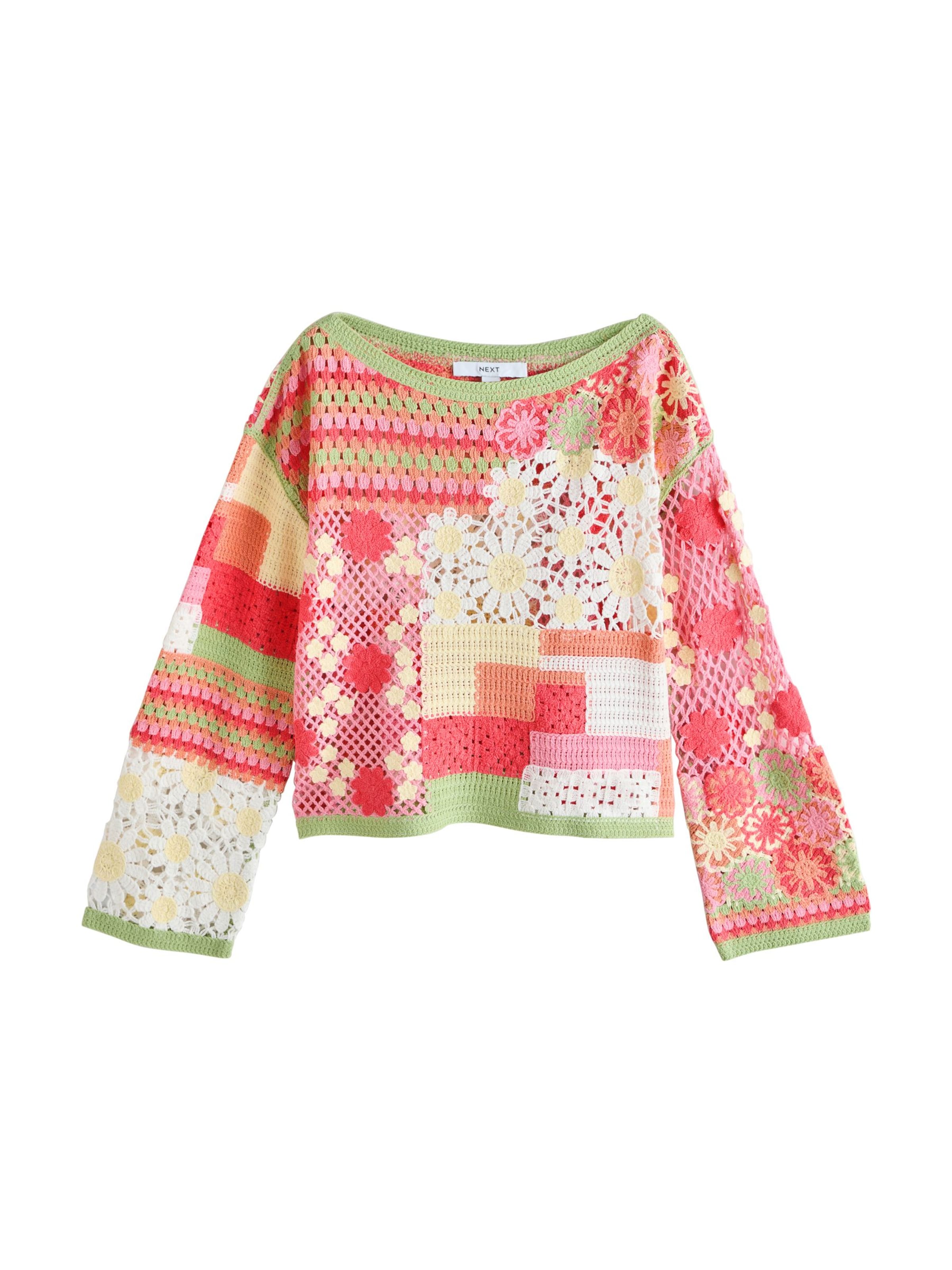 Next Sweater in Pink: front