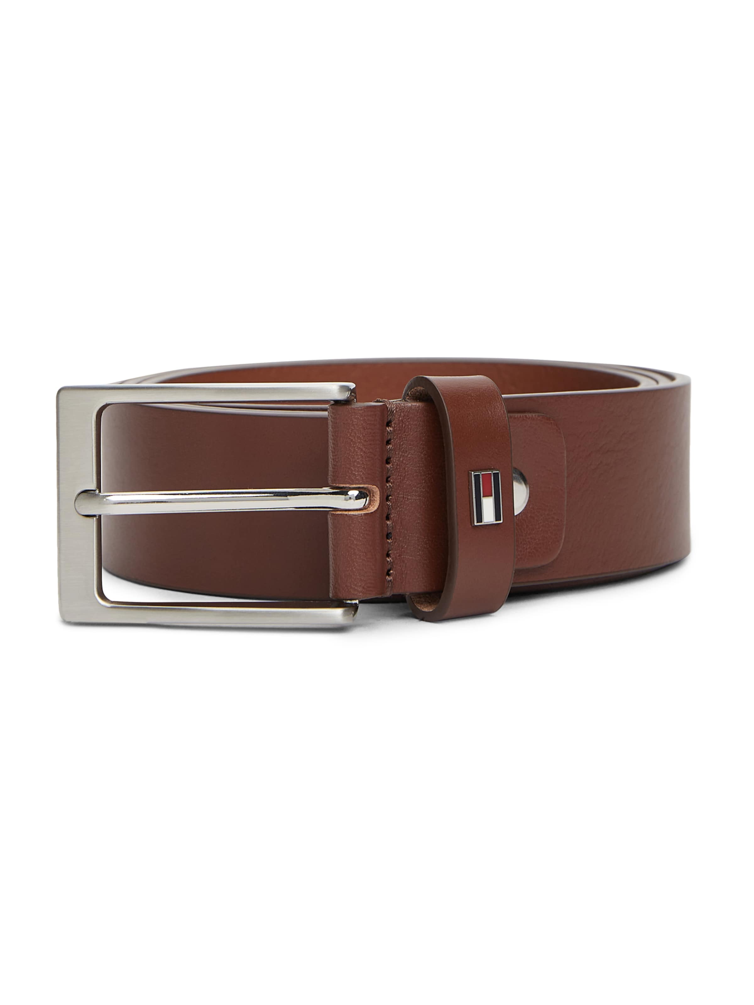 TOMMY HILFIGER Belt 'LAYTON' in Brown: front