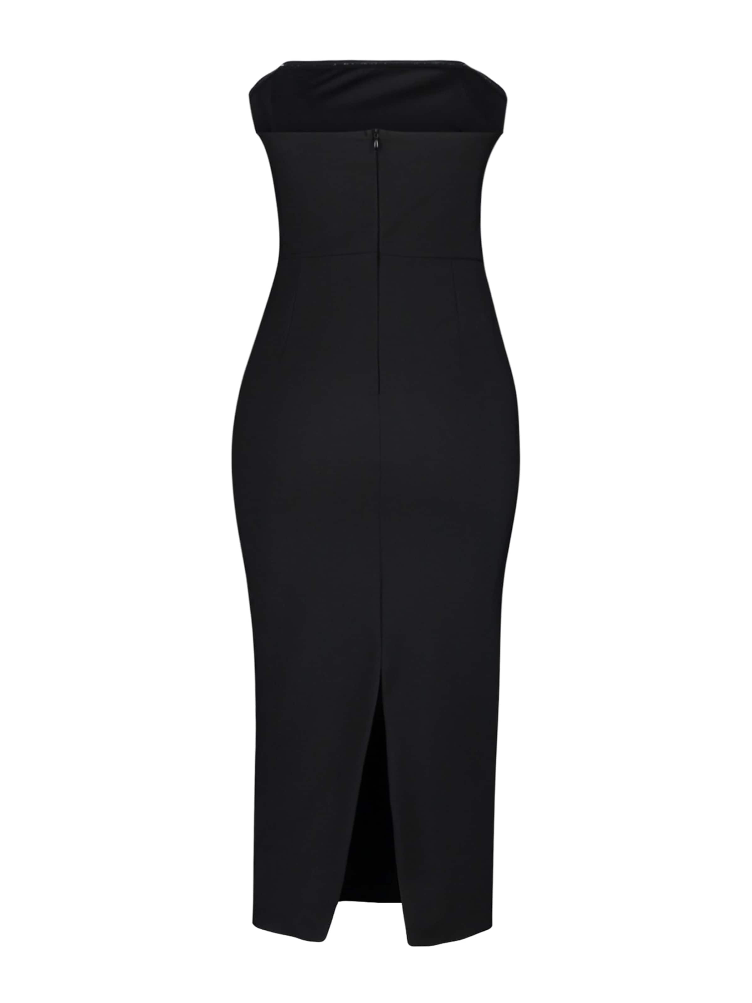 Rochie de cocktail de la Trendyol pe negru
