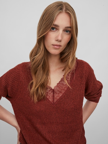 Pull-over 'Glacy' VILA en rouge