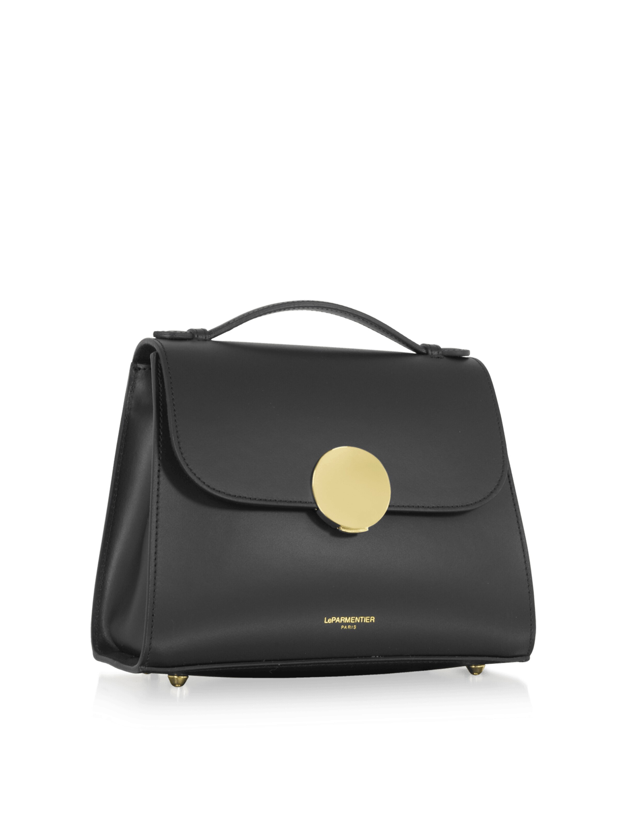 LeParmentier Handbag 'Bombo' in Black