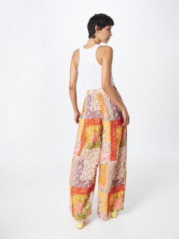 Wide Leg Pantalon Nasty Gal en orange