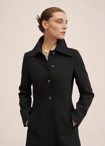 MANGO Between-Seasons Coat 'Manila' in Black