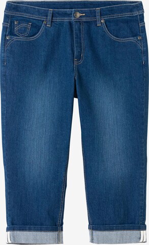 SHEEGO Jeans in Blue: front