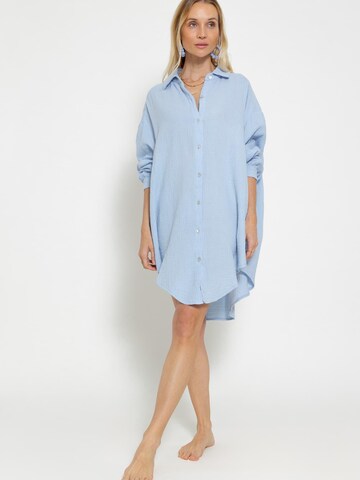 SASSYCLASSY Blouse 'lange Variante' in Blue