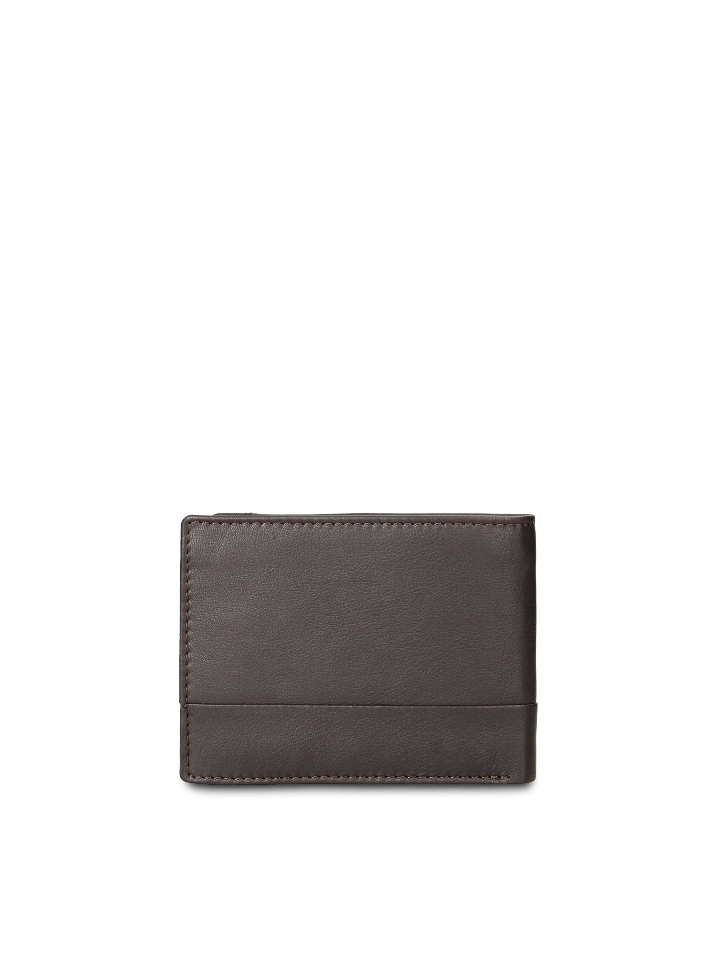Portamonete 'Portafoglio uomo vera pelle blu - Erebor Prime minimalista' di Coveri Collection in marrone